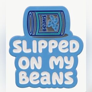 🐶BLUEY INSPIRED “Slipped On My Beans” Enamel Pin